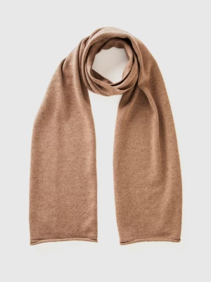 Benetton, Cashmere Blend Scarf, size OS, Brown, Women United Colors of Benetton