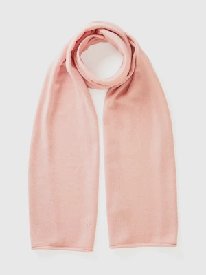 Benetton, Cashmere Blend Scarf, size OS, Pastel Pink, Women United Colors of Benetton