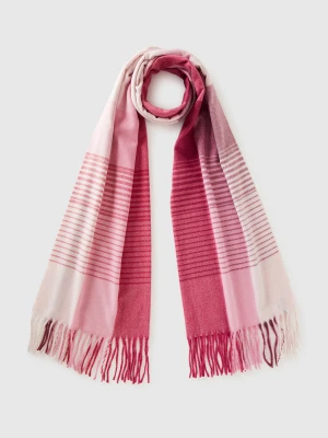 Benetton, Check Scarf, Size: OS, Strawberry, Women United Colors of Benetton