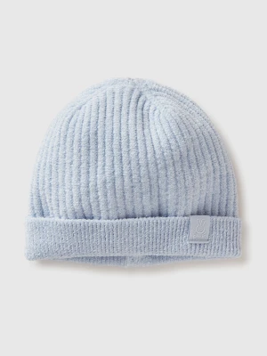 Benetton, Chenille Hat, Size: 74-82, Sky Blue, Kids United Colors of Benetton