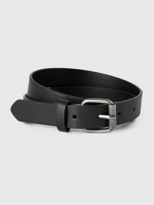 Benetton, Classic Belt With Buckle, Black, Kids United Colors of Benetton