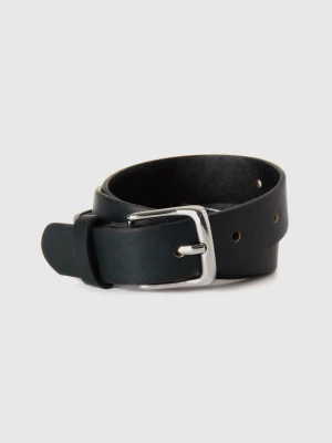 Benetton, Classic Belt With Buckle, size M-L, Black, Kids United Colors of Benetton