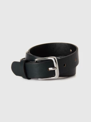 Benetton, Classic Belt With Buckle, size M-L, Black, Kids United Colors of Benetton