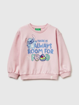 Benetton, Closed Sweatshirt ©disney Lilo & Stitch, Size: 116, Pink, Kids United Colors of Benetton