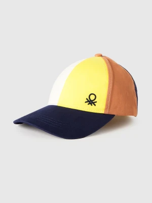 Benetton, Color Block Baseball Hat, Size: S, Dark Blue, Kids United Colors of Benetton