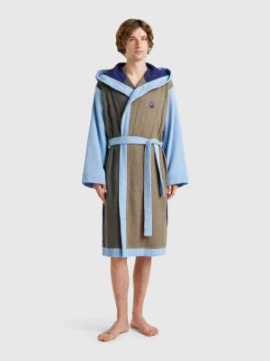 Benetton, Color Block Bathrobe, size S, Multi-color, Men United Colors of Benetton