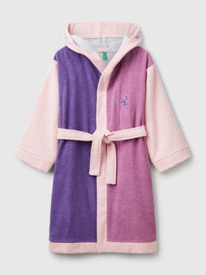 Benetton, Color Block Bathrobe, size XS, Pink, Kids United Colors of Benetton