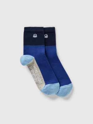 Benetton, Color Block Socks, size 36-41, Multi-color, Women United Colors of Benetton