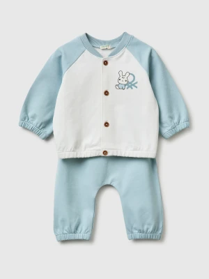 Benetton, Colour Block Sweatshirt Set, Size: 82, Light Blue, Kids United Colors of Benetton