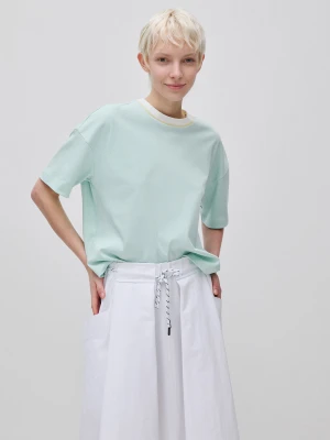 Benetton, Comfort Fit T-shirt, Size: XS, Aqua, Women United Colors of Benetton