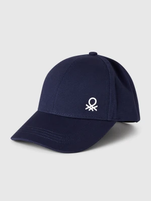 Benetton, Cotton Cap With Logo, Size: 104, Dark Blue, Kids United Colors of Benetton