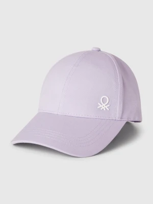 Benetton, Cotton Cap With Logo, Size: 82-90, Lilac, Kids United Colors of Benetton