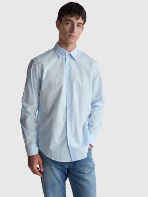 Benetton, Cotton Shirt With Pattern, Size: XS, Multi-color, Men United Colors of Benetton