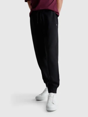 Benetton, Cotton Sweat Joggers, Size: XS, Black, Men United Colors of Benetton