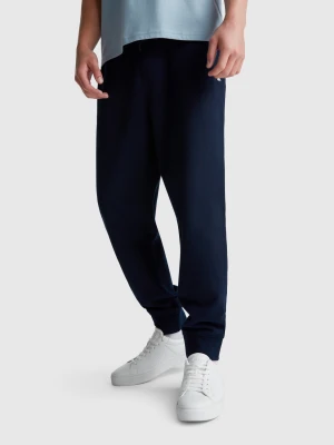 Benetton, Cotton Sweat Joggers, Size: XS, Dark Blue, Men United Colors of Benetton