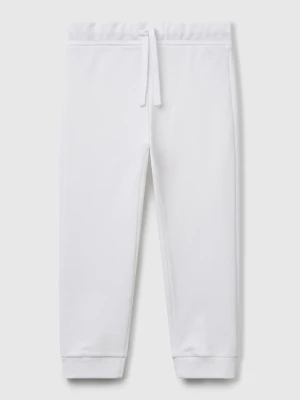 Benetton, Cotton Sweatpants, size 116, White, Kids United Colors of Benetton