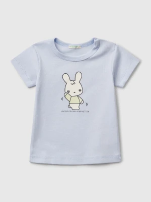 Benetton, Cotton T-shirt, size 82, Sky Blue, Kids United Colors of Benetton