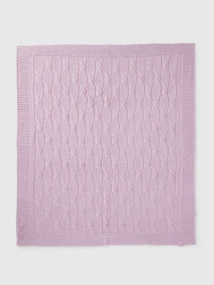 Benetton, Cover With Cable Knit, Size: OS, Kids United Colors of Benetton