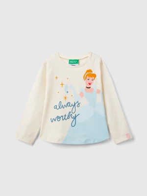 Benetton, Cream ©disney Cinderella T-shirt, size 104, Creamy White, Kids United Colors of Benetton