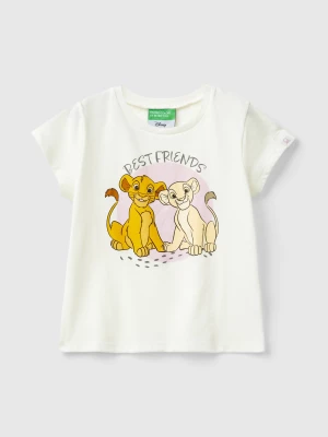 Zdjęcie produktu Benetton, Cream White ©disney The Lion King T-shirt, size 90, Creamy White, Kids United Colors of Benetton