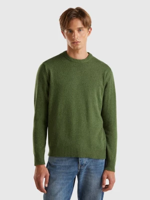 Benetton, Crew Neck Sweater In Cashmere And Wool Blend, size M, , Men United Colors of Benetton