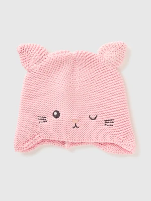 Benetton, Crochet Hat, Size: 74-82, Pink, Kids United Colors of Benetton