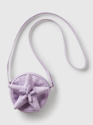 Benetton, Crossbody Bag With Star Applique, size OS, Lilac, Kids United Colors of Benetton