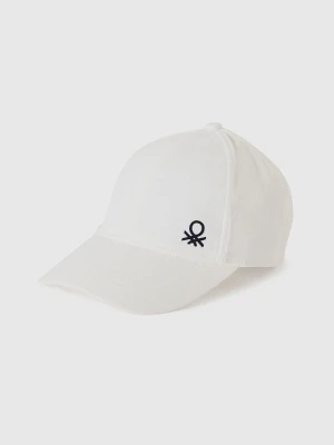 Benetton Czapka w kolorze białym rozmiar: 90