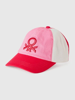Benetton Czapka w kolorze czerwono-jasnoróżowym rozmiar: 90
