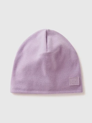 Benetton Czapka w kolorze fioletowym rozmiar: 122