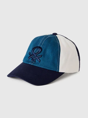 Benetton Czapka w kolorze granatowo-niebieskim rozmiar: 90