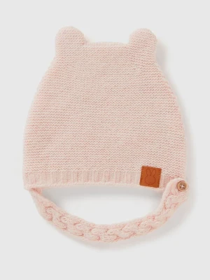 Benetton Czapka w kolorze jasnoróżowym rozmiar: 74