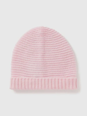 Benetton Czapka w kolorze jasnoróżowym rozmiar: 90