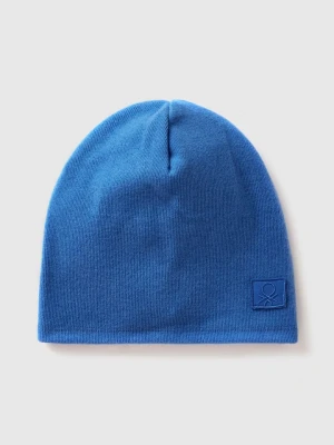 Benetton Czapka w kolorze niebieskim rozmiar: 130