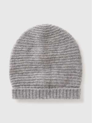 Benetton Czapka w kolorze szarym rozmiar: 90