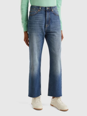 Benetton, Daddy Fit Jeans, size 36, Blue, Women United Colors of Benetton