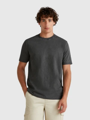 Benetton, Dark Gray Lightweight T-shirt, size XS, Dark Gray, Men United Colors of Benetton