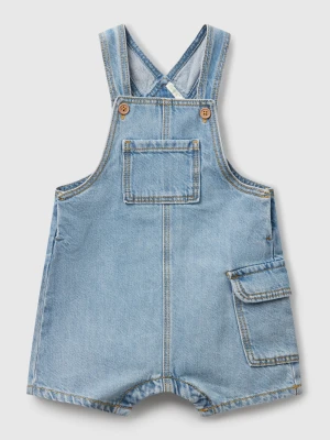 Zdjęcie produktu Benetton, Denim Dungarees, size 82, Light Blue, Kids United Colors of Benetton