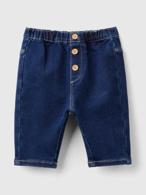 Benetton, Denim Look Trousers, size 74, Blue, Kids United Colors of Benetton