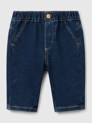 Benetton, Denim Look Trousers, size 82, Blue, Kids United Colors of Benetton
