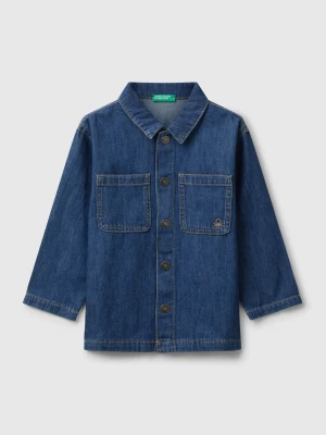 Benetton, Denim Shirt, size 116, Blue, Kids United Colors of Benetton