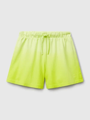 Benetton, Dip-dye Shorts, size XL, Yellow, Kids United Colors of Benetton