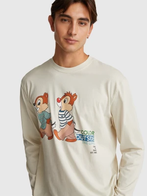 Benetton, ©disney Chip 'n' Dale Pyjamas, Size: XL, Beige, Men United Colors of Benetton