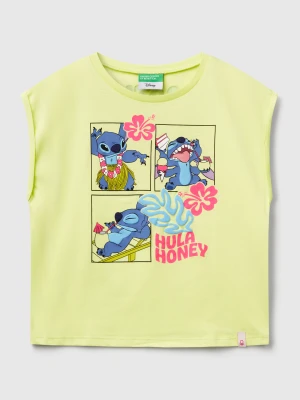 Benetton, ©disney Lilo & Stitch T-shirt, size XL, Lime, Kids United Colors of Benetton