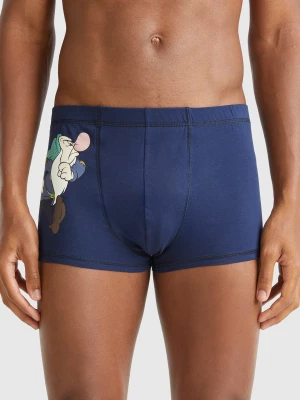 Benetton, ©disney Seven Dwarfs Boxers, size M, Dark Blue, Men United Colors of Benetton