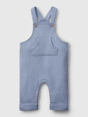 Benetton, Dungarees With Pocket, Size: 82, Sky Blue, Kids United Colors of Benetton