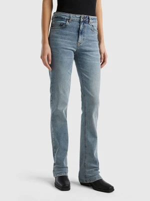 Benetton Dżinsy - Bootcut fit - w kolorze błękitnym rozmiar: W29