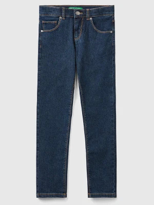 Benetton Dżinsy - Regular fit - w kolorze granatowym rozmiar: 168
