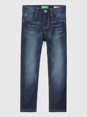 Benetton Dżinsy - Regular fit - w kolorze granatowym rozmiar: 168