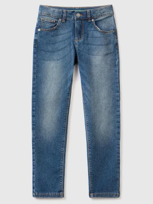 Benetton Dżinsy - Regular fit - w kolorze niebieskim rozmiar: 168